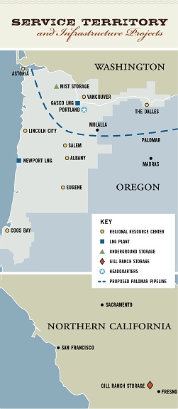 Map of Service Territory